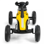 Kart cu pedale, cadru stabil, roti spuma EVA, 90x47x52 cm, galben Kart cu pedale, cadru stabil, roti spuma EVA, 90x47x52 cm, galben