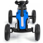Kart pentru copii, cu pedale, roti spuma EVA, 90x47x52 cm, albastru