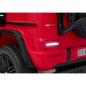 Masinuta electrica Mercedes Benz G63 AMG XXL, rosie, 3 viteze, 2x280W, amortizoare, roti EVA, scaun piele, melodii, lumini Masinuta electrica Mercedes Benz G63 AMG XXL, rosie, 3 viteze, 2x280W, amortizoare, roti EVA, scaun piele, melodii, lumini