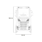 Camion Scania R-SERIES, MP3, Bluetooth, USB, motor 4x35W, baterie 2x12V7Ah, roti spuma EVA Camion Scania R-SERIES, MP3, Bluetooth, USB, motor 4x35W, baterie 2x12V7Ah, roti spuma EVA