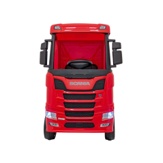 Camion Scania R-SERIES, MP3, Bluetooth, USB, motor 4x35W, baterie 2x12V7Ah, roti spuma EVA