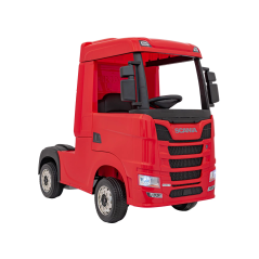 Camion Scania R-SERIES, MP3, Bluetooth, USB, motor 4x35W, baterie 2x12V7Ah, roti spuma EVA