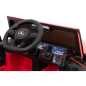 Masinuta electrica Mercedes AMG G63, 2x25W, telecomanda, panou audio, lumini LED, pornire lenta, roti EVA, scaun piele, rosie Masinuta electrica Mercedes AMG G63, 2x25W, telecomanda, panou audio, lumini LED, pornire lenta, roti EVA, scaun piele, rosie