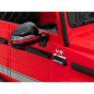 Masinuta electrica Mercedes AMG G63, 2x25W, telecomanda, panou audio, lumini LED, pornire lenta, roti EVA, scaun piele, rosie Masinuta electrica Mercedes AMG G63, 2x25W, telecomanda, panou audio, lumini LED, pornire lenta, roti EVA, scaun piele, rosie