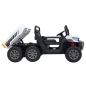 Masinuta electrica fermier, 4x45W, 12V/10Ah, panou audio, portbagaj basculant, FARMER TRUCK SPEED 900, alb