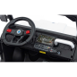 Masinuta electrica fermier, 4x45W, 12V/10Ah, panou audio, portbagaj basculant, FARMER TRUCK SPEED 900, alb