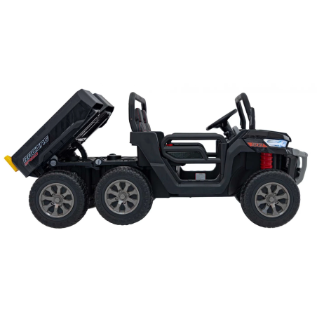 Masinuta electrica, 4x45W, 12V/10Ah, panou audio, faruri LED, roti spuma EVA, FARMER TRUCK SPEED 900
