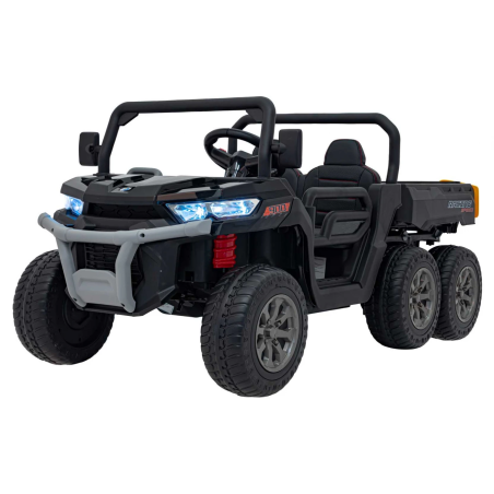 Masinuta electrica, 4x45W, 12V/10Ah, panou audio, faruri LED, roti spuma EVA, FARMER TRUCK SPEED 900