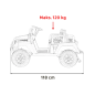 Buggy electric cu 4 locuri, 2x200W, 24V9Ah, panou audio, faruri, roti spuma EVA, amortizoare, Champion Buggy electric cu 4 locuri, 2x200W, 24V9Ah, panou audio, faruri, roti spuma EVA, amortizoare, Champion