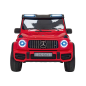 Masinuta electrica Mercedes AMG, 2x280W, 3 viteze, telecomanda, roti EVA, scaun piele, 159x97x81 cm, Bluetooth, rosie