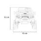 ATV pick-up electric, 2x200W, radio, MP3, Bluetooth, faruri LED, 3 viteze, maxim 60 kg, Champion