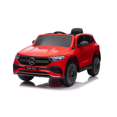 Masinuta electrica Mercedes Benz EQA 250, 4x35W, 3 viteze, faruri, panou audio, baterie 12V10Ah, rosu