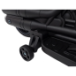 Motocicleta electrica Chopper pentru copii, 20W, panou audio, lumini LED, Bluetooth, MP3, USB, 78x30x55 cm, negru/rosu