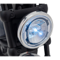Chopper electric pentru copii, negru, 20W, panou audio, lumini LED, 6V/4.5Ah, maxim 25 kg, 78x30x55 cm