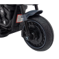 Chopper electric pentru copii, negru, 20W, panou audio, lumini LED, 6V/4.5Ah, maxim 25 kg, 78x30x55 cm