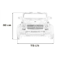 Masina electrica Mercedes Benz MAYBACH G650 STRONG, panou tactil MP4, Bluetooth, USB, motor 200W, negru Masina electrica Mercedes Benz MAYBACH G650 STRONG, panou tactil MP4, Bluetooth, USB, motor 200W, negru