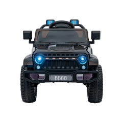 Masinuta electrica pentru copii, off-road, 2x35W, maxim 25 kg, butoane sonore, lumini, roti EVA, negru