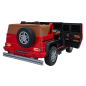 Masina electrica Mercedes Benz MAYBACH G650 STRONG, panou tactil MP4, Bluetooth, maxim 100 kg, rosu