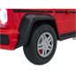 Masina electrica Mercedes Benz MAYBACH G650 STRONG, panou tactil MP4, Bluetooth, maxim 100 kg, rosu