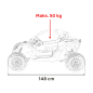 Buggy Maverick Turbo RR, 4x200W, baterie 24V7Ah x2, panou audio multifunctional, faruri LED, 148x85x81 cm Buggy Maverick Turbo RR, 4x200W, baterie 24V7Ah x2, panou audio multifunctional, faruri LED, 148x85x81 cm