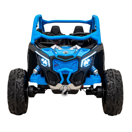 Buggy Maverick Turbo RR, 4x200W, baterie 24V7Ah x2, panou audio multifunctional, faruri LED, 148x85x81 cm