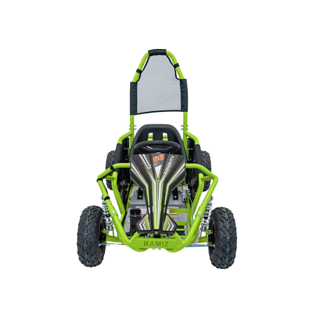 Kart electric Gokart MAIGHTY Green, 1000W, baterie 48V12Ah, scaun sport, 149x85x111 cm