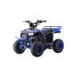 ATV pe benzina, EXPLORER, 110CC, maxim 85 kg, indicator kilometraj, tahometru, vitezometru, 12V/4Ah, albastru ATV pe benzina, EXPLORER, 110CC, maxim 85 kg, indicator kilometraj, tahometru, vitezometru, 12V/4Ah, albastru