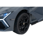 Masina Lamborghini Revuelto, 4 motoare, telecomanda, baterie 12V 9Ah, panou audio, faruri, 3 viteze, gri Masina Lamborghini Revuelto, 4 motoare, telecomanda, baterie 12V 9Ah, panou audio, faruri, 3 viteze, gri