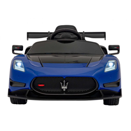 Masina Maserati MC20 GT2, 4 motoare, baterie 12V/7Ah, control parental, 3 viteze, panou audio, faruri, maxim 35 kg