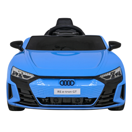 Masina Audi RS E-Tron GT, 4 motoare 25W, baterie 12V7Ah, telecomanda, faruri LED, USB, MP3, Bluetooth