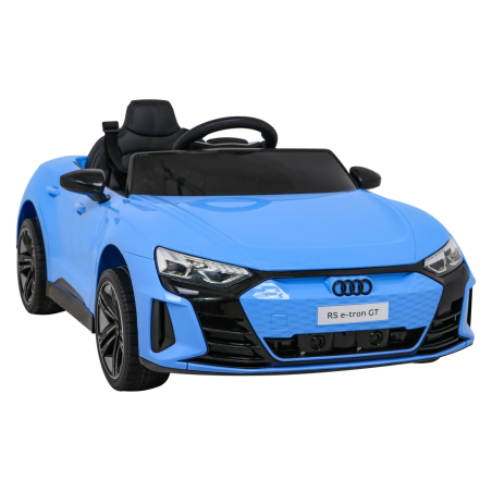 Masina Audi RS E-Tron GT, 4 motoare 25W, baterie 12V7Ah, telecomanda, faruri LED, USB, MP3, Bluetooth