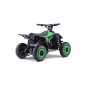 ATV Quad electric pentru copii, maxim 65 kg, 48V/12Ah, 3 viteze, lumini LED, panou audio, scaun piele ecologica, verde ATV Quad electric pentru copii, maxim 65 kg, 48V/12Ah, 3 viteze, lumini LED, panou audio, scaun piele ecologica, verde