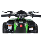 ATV Quad electric pentru copii, maxim 65 kg, 48V/12Ah, 3 viteze, lumini LED, panou audio, scaun piele ecologica, verde ATV Quad electric pentru copii, maxim 65 kg, 48V/12Ah, 3 viteze, lumini LED, panou audio, scaun piele ecologica, verde