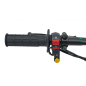Motocicleta cross, 110 cm, maneta schimbator, 4 viteze, E-START, suspensie hidraulica, 60 km/h, 12V4Ah, 150x70x90 cm, verde