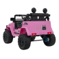 Masina 4x4 Toyota FJ Cruiser, 4 motoare, 12V7Ah, telecomanda, roti spuma EVA, faruri, panou audio, roz Masina 4x4 Toyota FJ Cruiser, 4 motoare, 12V7Ah, telecomanda, roti spuma EVA, faruri, panou audio, roz