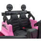 Masina 4x4 Toyota FJ Cruiser, 4 motoare, 12V7Ah, telecomanda, roti spuma EVA, faruri, panou audio, roz Masina 4x4 Toyota FJ Cruiser, 4 motoare, 12V7Ah, telecomanda, roti spuma EVA, faruri, panou audio, roz