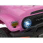 Masina 4x4 Toyota FJ Cruiser, 4 motoare, 12V7Ah, telecomanda, roti spuma EVA, faruri, panou audio, roz Masina 4x4 Toyota FJ Cruiser, 4 motoare, 12V7Ah, telecomanda, roti spuma EVA, faruri, panou audio, roz