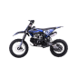 Motocicleta cross pe benzina, 60 km/h, suspensie hidraulica, maneta viteza, 4 trepte de viteza/punct mort, 12V/4Ah, albastru Motocicleta cross pe benzina, 60 km/h, suspensie hidraulica, maneta viteza, 4 trepte de viteza/punct mort, 12V/4Ah, albastru