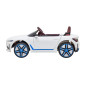 Masina electrica BMW i4, 2x25W, telecomanda, 3 viteze, functii audio, faruri LED, alb Masina electrica BMW i4, 2x25W, telecomanda, 3 viteze, functii audio, faruri LED, alb