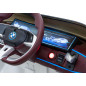 Masina electrica BMW i4, 2x25W, telecomanda, 3 viteze, functii audio, faruri LED, alb Masina electrica BMW i4, 2x25W, telecomanda, 3 viteze, functii audio, faruri LED, alb