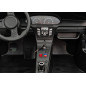 Masinuta electrica albastra, 180W, 2 locuri, scaun piele, pornire lenta, lumini, centura, maxim 100 kg, 24V/7Ah