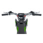 Motocicleta cross 1000W, baterie 36V10.4Ah, 33 km/h, 3 viteze, transmisie pe lant, verde Motocicleta cross 1000W, baterie 36V10.4Ah, 33 km/h, 3 viteze, transmisie pe lant, verde
