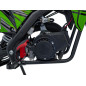 MotoCross pe benzina, 49 cmc 1 cilindru, 40 km/h, sarcina maxima 60 kg, verde MotoCross pe benzina, 49 cmc 1 cilindru, 40 km/h, sarcina maxima 60 kg, verde