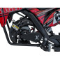 MotoCross pe benzina, 49 cmc, 40 km/h, otel, maxim 60 kg, frane pe disc, rosu