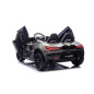 Masinuta electrica Lamborghini, 4x200W, panou audio, pornire lenta, lumini fata spate, 2 scaune cu centura, 132x73x44 cm, gri