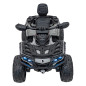 ATV copii, 4 motoare 45W, telecomanda, 3 viteze, panou audio, amortizoare, baterie 12V/14Ah