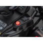 ATV electric negru, 4 motoare, 180W, 3 viteze, panou audio, faruri LED, telecomanda, pornire lenta ATV electric negru, 4 motoare, 180W, 3 viteze, panou audio, faruri LED, telecomanda, pornire lenta