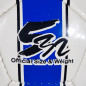Minge de fotbal Lesta PRO, GIOS,  12 ani+, numarul 5, albastru/alb