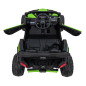 ATV CAN-AM Maverick, 4x200W, baterie 24V5Ah, control parental, panou audio, scaun piele eco, verde
