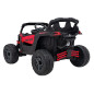 ATV CAN-AM Maverick, 4x200W, control parental, panou audio, 3 trepte viteza, rosu